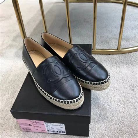 chanel leather espadrilles buy online|chanel black leather espadrilles price.